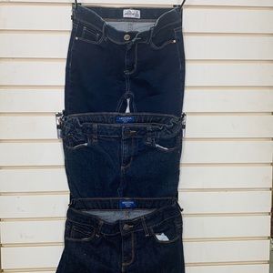 Girls size 12 Mixed brand Jean lot (3)